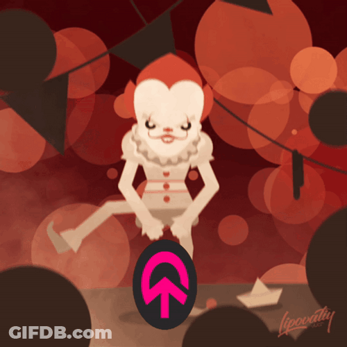 Pennywise Dancing Clown Crypto Meme GIF