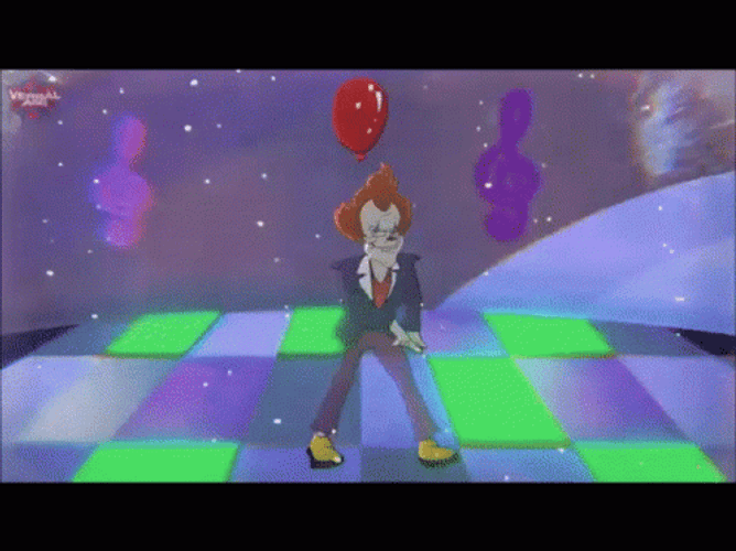 Pennywise Disco Dancing Moves GIF