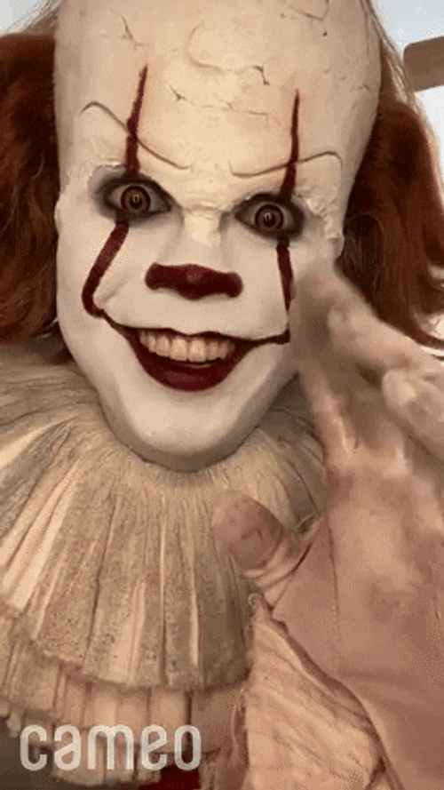 Pennywise Saying Hello GIF