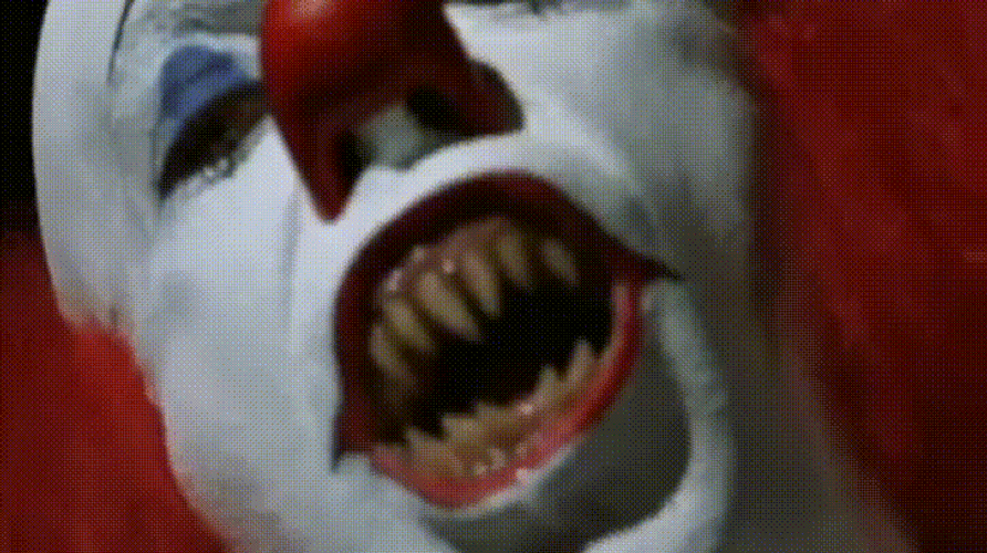 Pennywise Sharp Teeth GIF