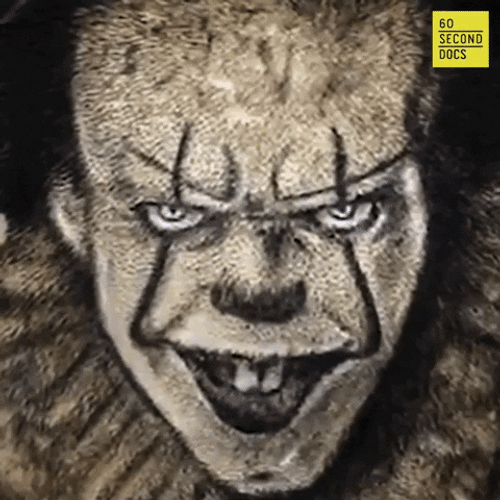 Pennywise The Scary Halloween Clown GIF
