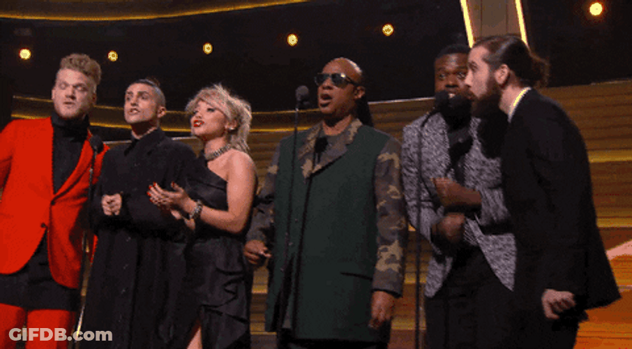Pentatonix And Stevie Wonder Happy Birthday GIF