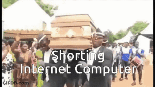 People Carrying Coffin Shorting Internet Computer GIF