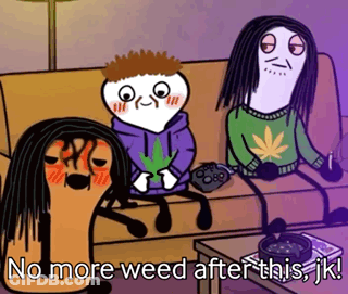 People Couch No More Weed After This JK GIF