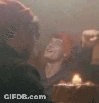 People Dancing Around Candle GIF