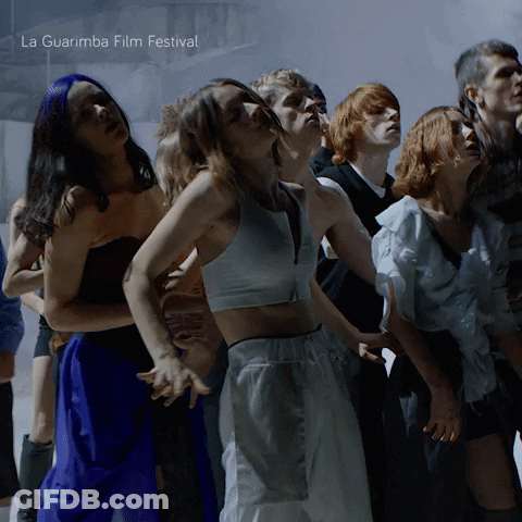 People Dancing At La Guarimba Film Festival GIF
