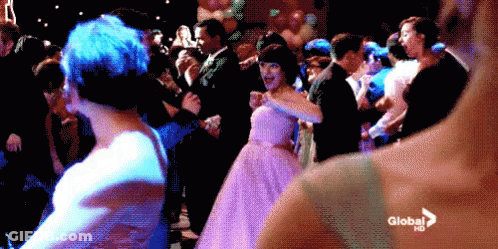 People Dancing At Party GIF