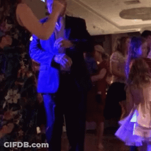 People Dancing Disco Bar Lights GIF