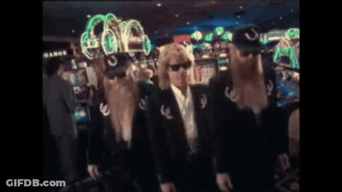 People Dancing In A Casino GIF