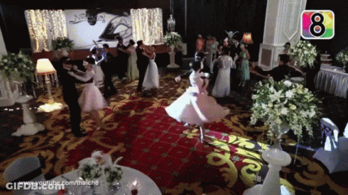 People Dancing In Room 8 GIF