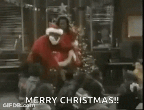 People Dancing Merry Christmas GIF