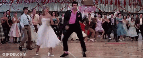 People Dancing On Gym Floor GIF