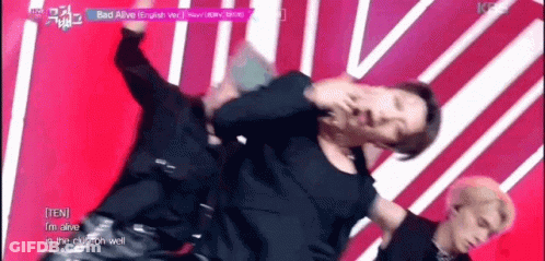 People Dancing On Stage GIF