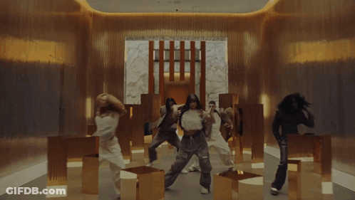 People Dancing Together GIF