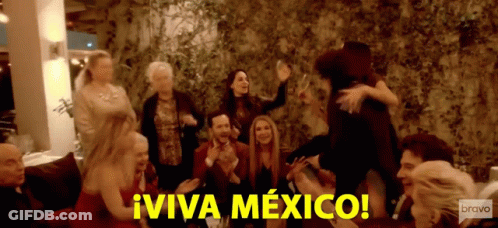 People Dancing Viva Mexico GIF