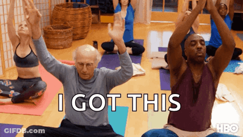 People Doing Yoga I Got This GIF