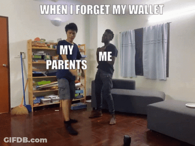 People Dont Forget My Wallet GIF