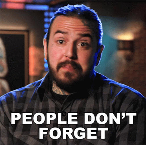 People Dont Forget Toni GIF