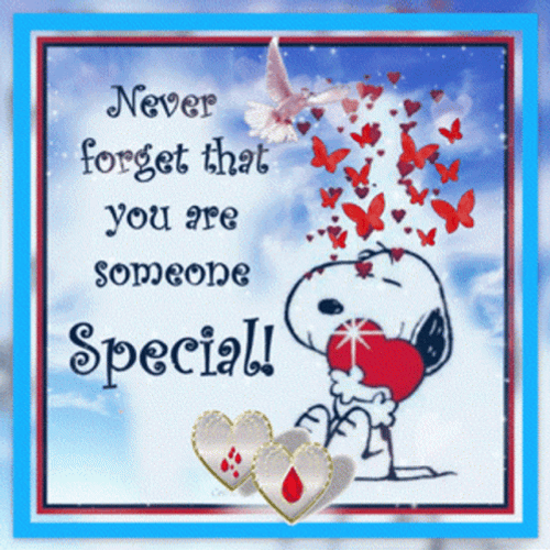 People Dont Forget You Are Special GIF
