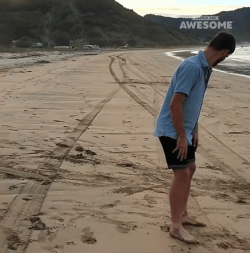 People Falling Piggy Back Jump Prank GIF