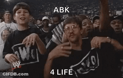 People Holding ABK 4 Life Signs GIF