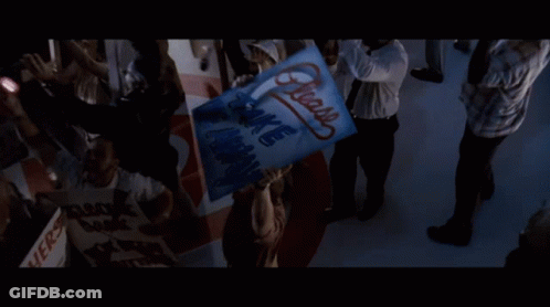 People Holding Signs Please Take Me Away GIF