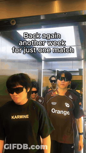 People In Elevator Back Again Another Week For Just One Match GIF