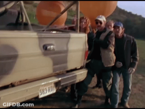 People In Front Of Truck With 583 RDN GIF