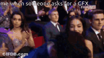 People In Theatre One Looking At Camera GIF