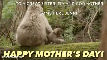 People Jumping Happy Mother's Day GIF