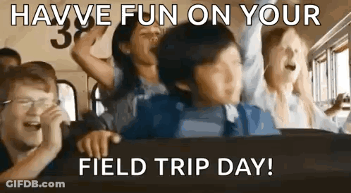 People Laughing On School Bus GIF