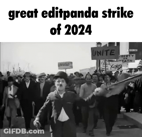 People Marching With Unite Sign GIF