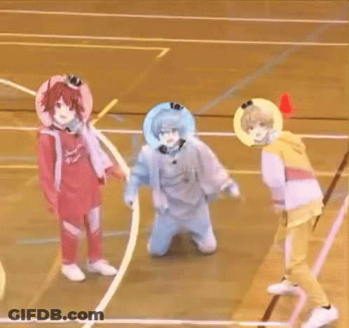 People Playing Basketball GIF