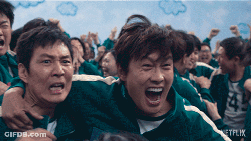 People Playing Netflix Game GIF