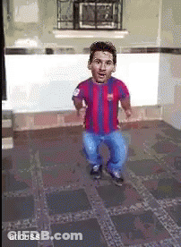 People Playing Soccer With Eurosport GIF