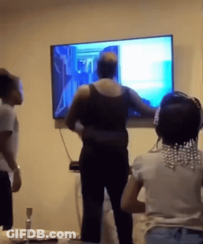 People Playing Video Game GIF