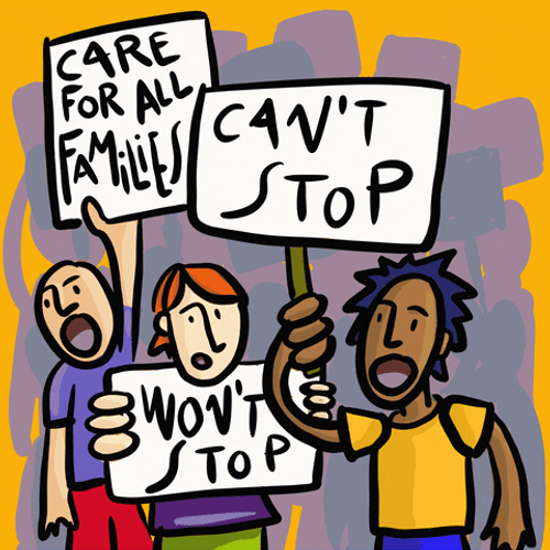 People Protest Cant Stop Wont Stop GIF