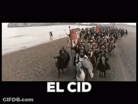 People Riding Horses On Beach GIF