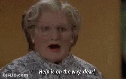 People Saying Help Is On The Way Dear GIF