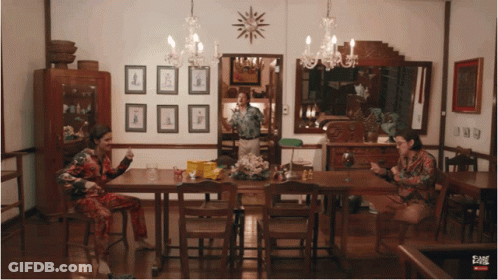 People Sitting Around Table Fame GIF