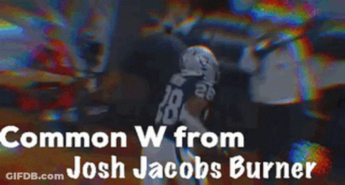 People Sitting At Table Common W From Josh Jacobs Burner GIF