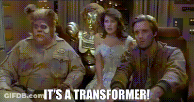 People Sitting With It's A Transformer GIF