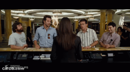 People Standing Around Movieclips Counter GIF