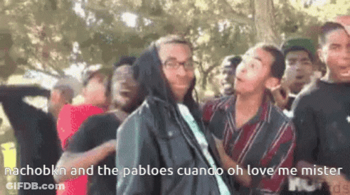 People Standing Next To Each Other GIF