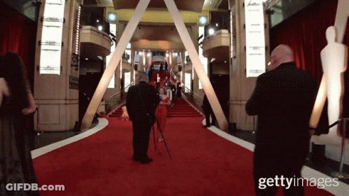 People Walking Down Red Carpet Getty Images GIF