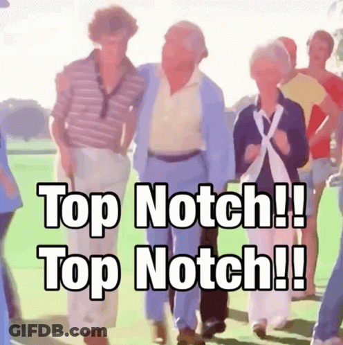 People Walking On Golf Course Top Notch Top Notch GIF