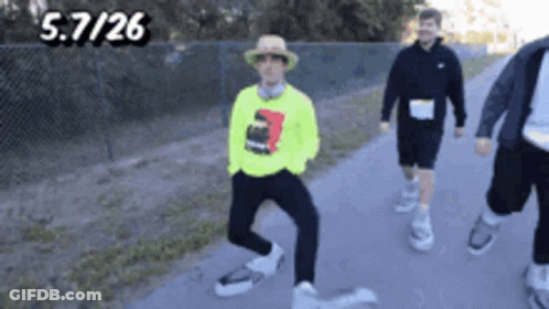 People Walking Path 5.7/26 GIF