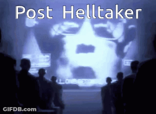People Watching Post Helltaker Screen GIF