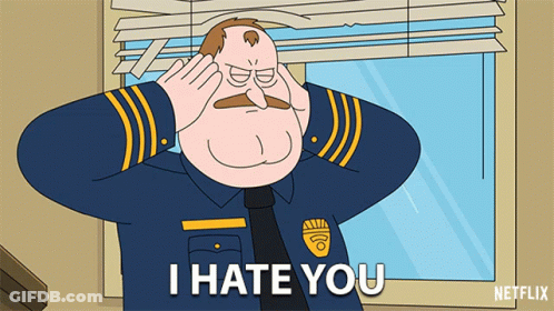 People Wearing 3D Glasses Raising Hands GIF