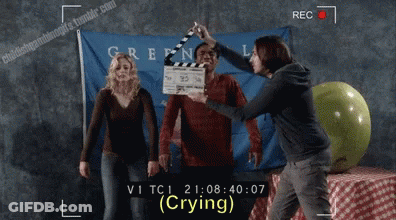 People With Green Ale Flag GIF